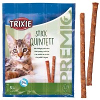 Trixie PREMIO Stick Quintett Poultry and Liver ПТИЦА и ПЕЧЕНЬ лакомство для кошек 25 г (42724)